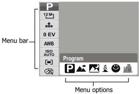 HP SW350 - Using the Function Menu - 2