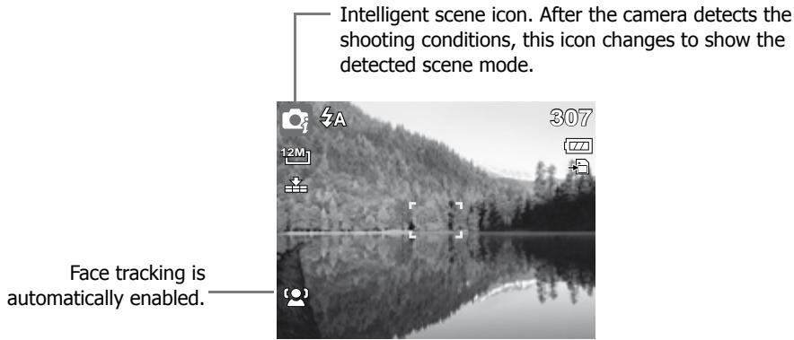 HP SW350 - - Using Intelligent Scene Mode - 1