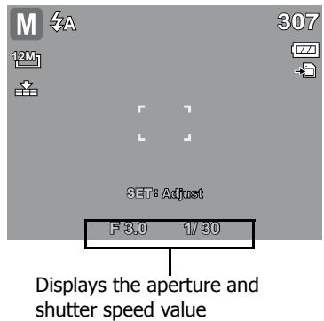 HP SW350 - To activate Manual Exposure - 1