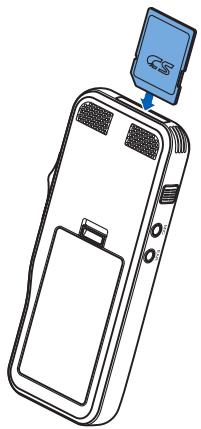 PHILIPS DPM8900 - Insert and eject the memory card - 1