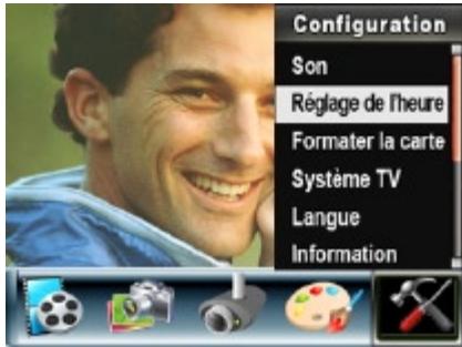 TOSHIBA CAMILEO H10 - Réglage de l'heure - 1