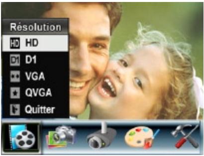 TOSHIBA CAMILEO H10 - Résolution vidéo - 3