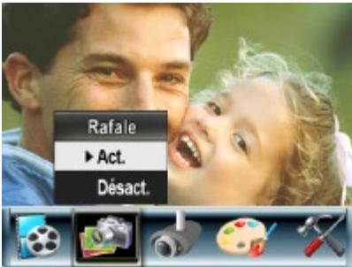 TOSHIBA CAMILEO H10 - Rafale (en mode d'enregistrement photo uniquement) - 3