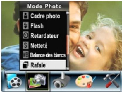 TOSHIBA CAMILEO H10 - Rafale (en mode d'enregistrement photo uniquement) - 1