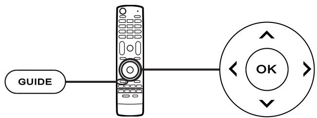 PACKARD BELL MAESTRO 220 TV - Naviguer dans l'epg (pour le mode TV numérique) - 1