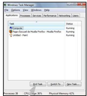 PACKARD BELL ONETWO XX.U6Q [U83] - Arrêt forcé - 2