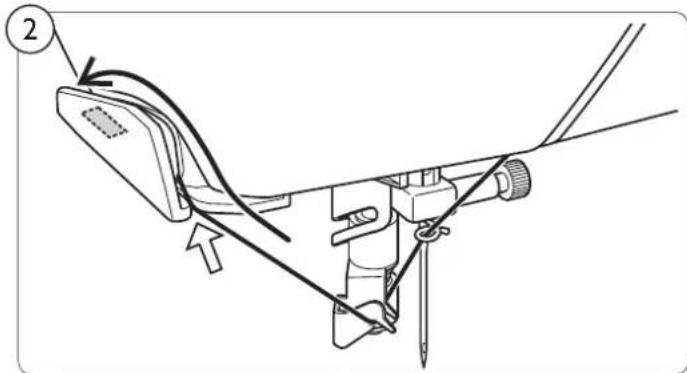 HUSQVARNA Viking H Class 600E - ABAISSER/LEVER LES GRIFFES D'ENTRAÎNEMENT - 5