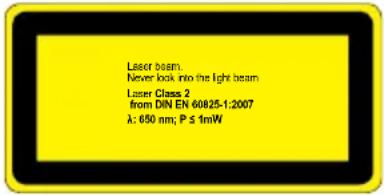 Ferm CSM1038 - Avertissements de sécurité additionnels pour les lasers - 2