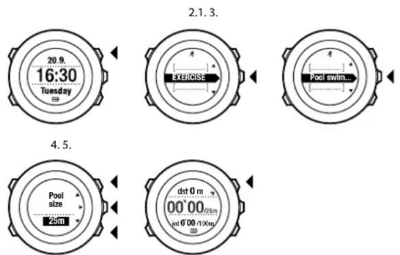 SUUNTO Ambit2 S - Natation en piscine - 1