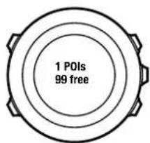 SUUNTO Ambit2 S - Suppression d'un point d'intérêt (POI) - 4