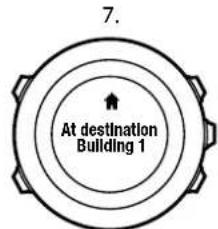SUUNTO Ambit2 S - Navigation vers un point d'intérêt (POI) - 8