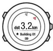 SUUNTO Ambit2 S - Navigation vers un point d'intérêt (POI) - 9