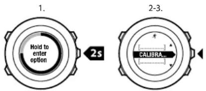 SUUNTO Ambit2 S - Étalandage d'un Power POD et d'une pente - 1