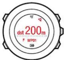 SUUNTO Ambit2 S - Vue de la navigation par points de passage - 1