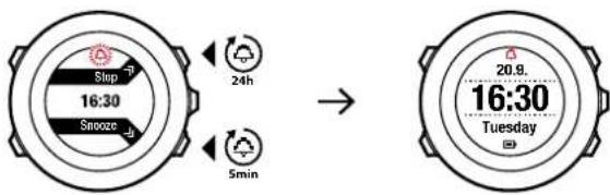 SUUNTO Ambit2 S - Paramétrage de l'alarme - 2