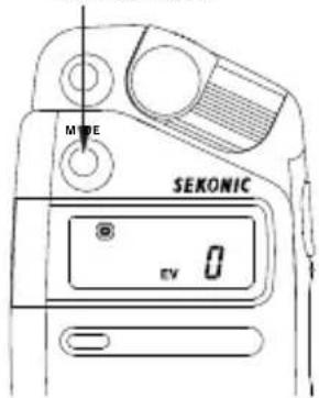 SEKONIC L308DC DigiCineMate - 3-1-2. Mode EV - 1