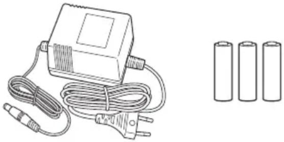 HITACHI UR18DSL - ACCESSOIRES STANDARD - 1