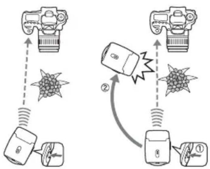 CANON Speedlite 270 EX II - Utilisation du 270EX II pour la prise de vue par télécommande pendant la prise de vue avec flash sans fil - 1