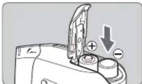 CANON Speedlite 270 EX II - Mise en place des piles - 2