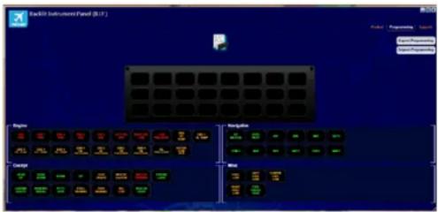 SAITEK Pro Flight Backlit Information Panel - PRODUIT - 1
