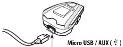 CARDO Scala Rider Q1 - ÉCOUTER LA MUSIQUE VIA LE PORT MICRO USB - 1