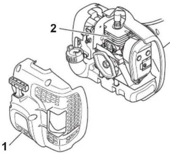 MCCULLOCH T22 LCS - Système de refroidissement - 3