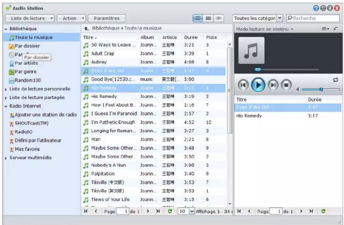 SYNOLOGY USB Station 2 - Écouter de la musique avec Audio Station - 1