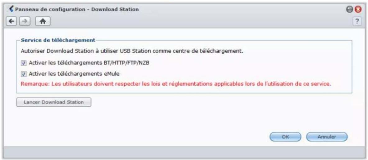 SYNOLOGY USB Station 2 - Télécharger des fichiers avec Download Station - 2