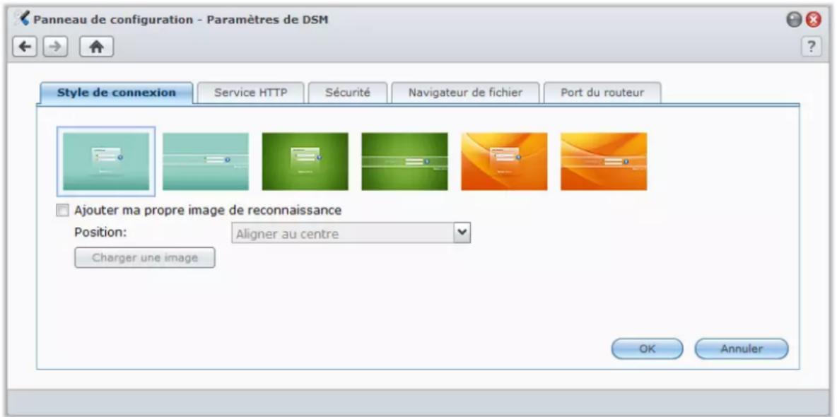 SYNOLOGY USB Station 2 - Modifier les paramètres DSM - 1