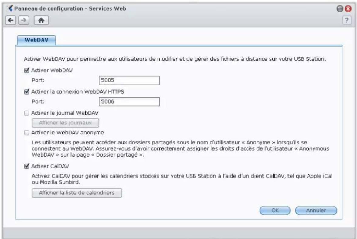 SYNOLOGY USB Station 2 - Accéder aux fichiers via WebDAV - 1
