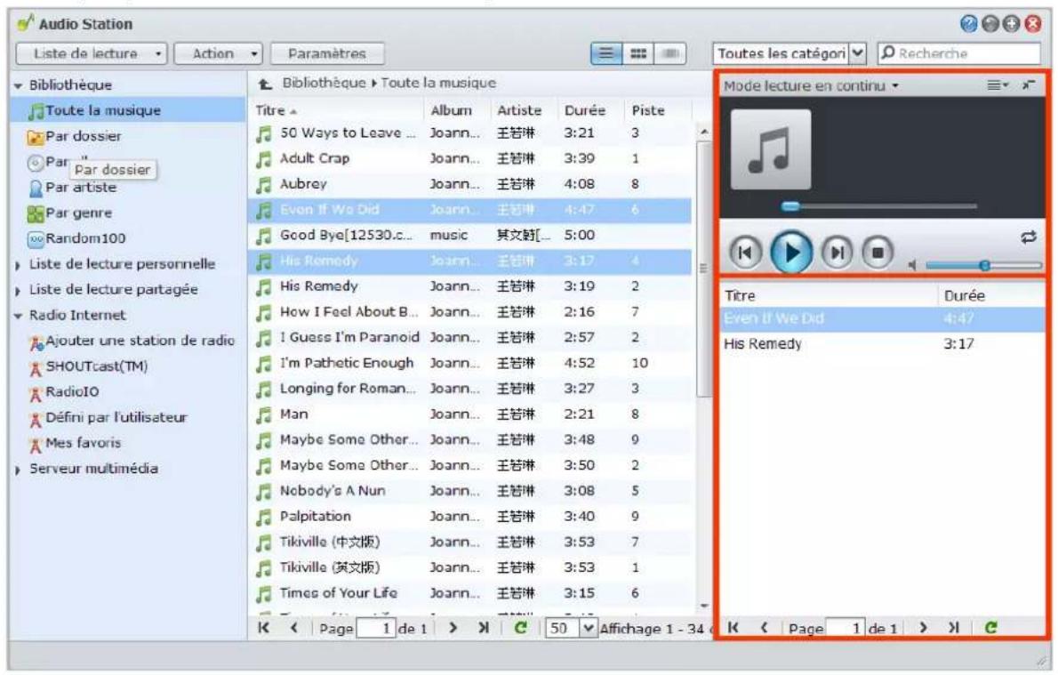 SYNOLOGY USB Station 2 - Lire de la musique - 1