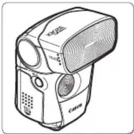 CANON Speedlite 320 EX - Changement de la couverture du flash - 1