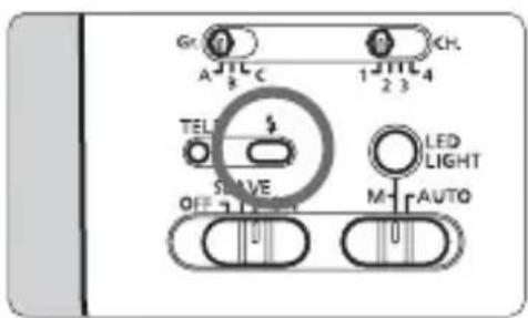 CANON Speedlite 320 EX - Placez le bouton d'alimentation sur . - 1
