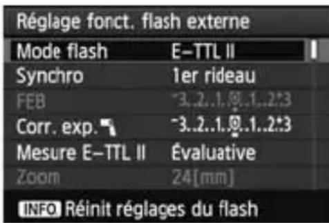 CANON Speedlite 320 EX - Appareils photo avec réglage des fonctions du flash externe - 1