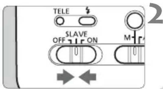 CANON Speedlite 320 EX - Réglez l'appareil photo ou le Speedlite en tant que flash maître. - 1