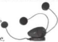 CARDO Scala Rider Q2 PRO XL - FIXER LA PINCE POUR MICROPHONE FILAIRE SUR UN CASQUE INTEGRAL - 1