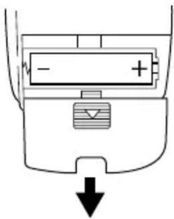SEKONIC L308S Flashmate - Insertion de la pile - 1