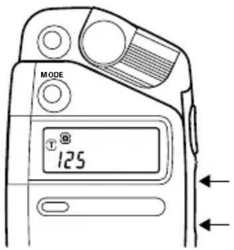 SEKONIC L308S Flashmate - 1-1 Mode priorité à la vitesse d'obturation - 1