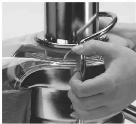 Solis Juice Fountain Pro Type 843 - DÉMONTAGE DE VOTRE CENTRIFUGEUSE À DOUBLE DISQUE DE LA PREMIUM CLASS - 5