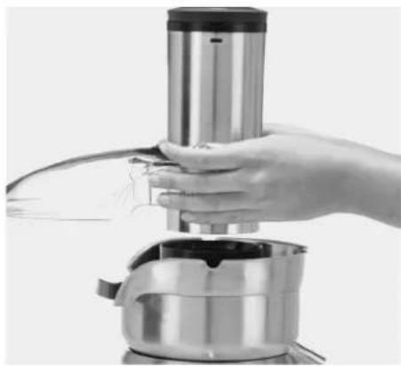 Solis Juice Fountain Pro Type 843 - DÉMONTAGE DE VOTRE CENTRIFUGEUSE À DOUBLE DISQUE DE LA PREMIUM CLASS - 2