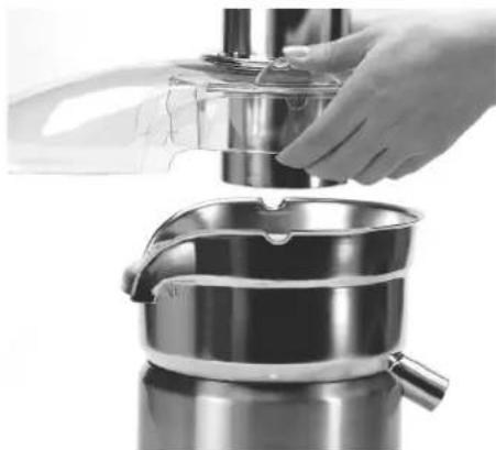 Solis Juice Fountain Pro Type 843 - DÉMONTAGE DE VOTRE CENTRIFUGEUSE À DOUBLE DISQUE DE LA PREMIUM CLASS - 5