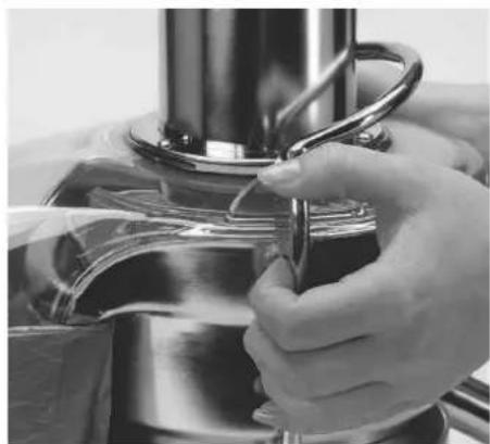 Solis Juice Fountain Pro Type 843 - DÉMONTAGE DE VOTRE CENTRIFUGEUSE À DOUBLE DISQUE DE LA PREMIUM CLASS - 3