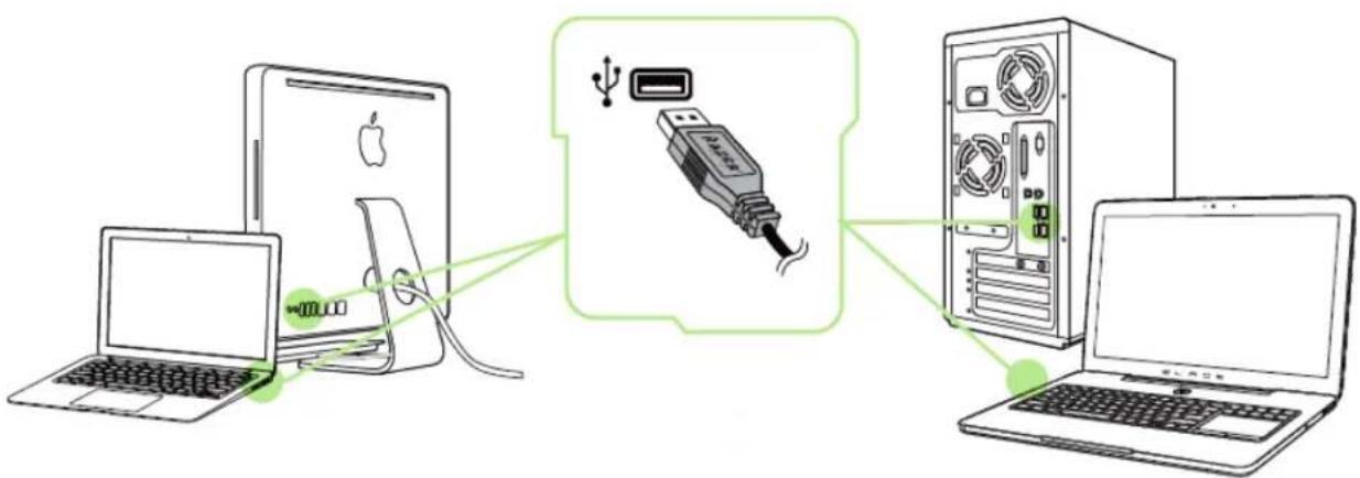 RAZER Naga Epic Elite MMO - INSTALLING YOUR RAZER NAGA EPIC - 1