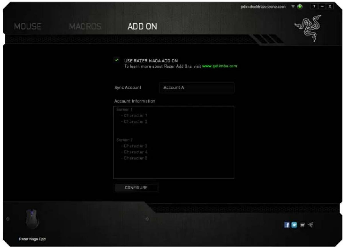 RAZER Naga Epic Elite MMO - ADD ON TAB - 3