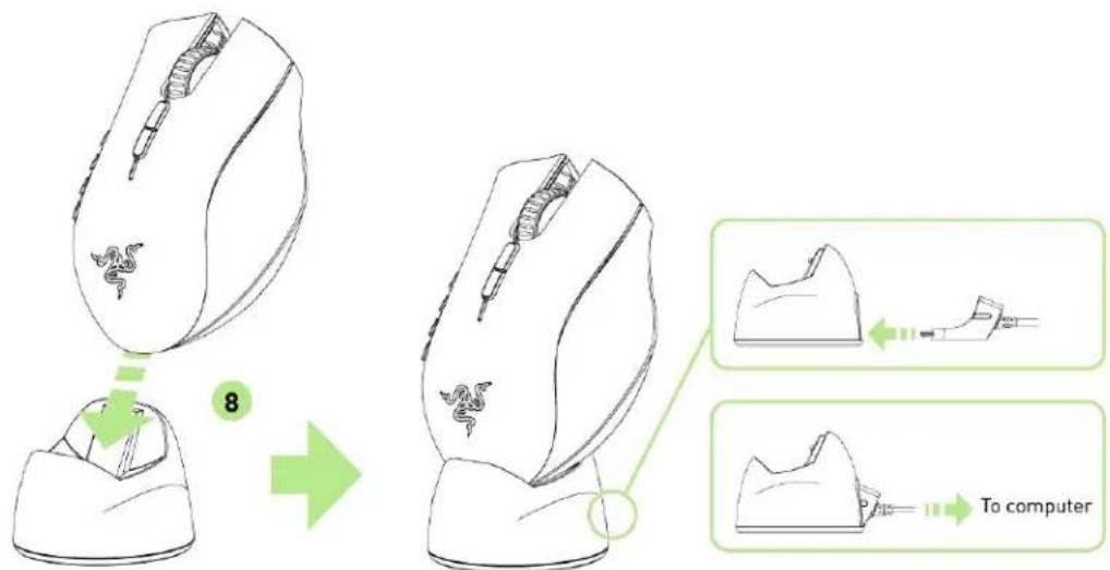 RAZER Naga Epic Elite MMO - WIRELESS MODE - 6