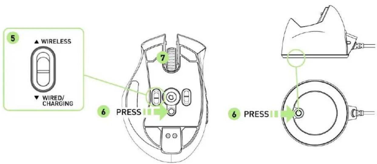RAZER Naga Epic Elite MMO - WIRELESS MODE - 5