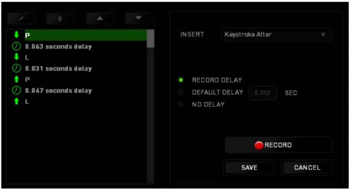 RAZER Naga Epic Elite MMO - MACROS TAB - 6