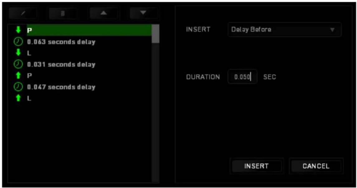 RAZER Naga Epic Elite MMO - MACROS TAB - 7