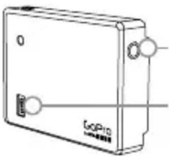 GOPRO Battery BacPac - COMMENT VÉRIFIER LE STATUT DE CHARGE DE LA BACPAC - 1