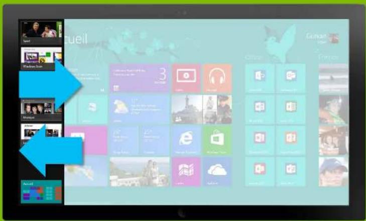 MICROSOFT Windows 8 - Accédez aux applications ouvertes - 2
